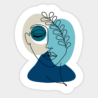 woman in love Sticker